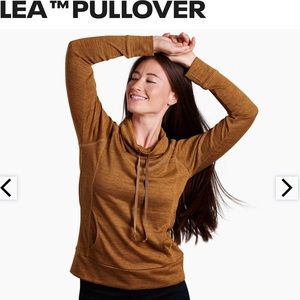 Kuhl Lea Pullover Size M Antique Gold color